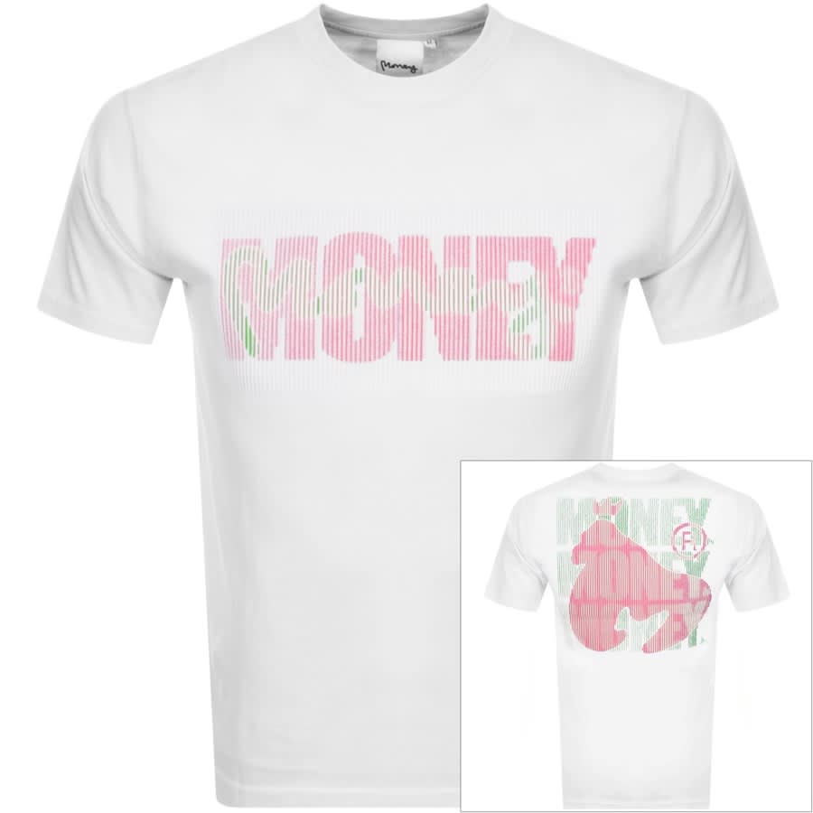 Alternative Image for ProductMoney Lentic Box T Shirt White1