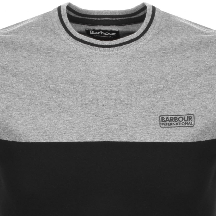 Alternative Image for ProductBarbour International Blocker Logo T Shirt Black2