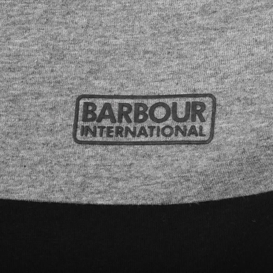 Alternative Image for ProductBarbour International Blocker Logo T Shirt Black3