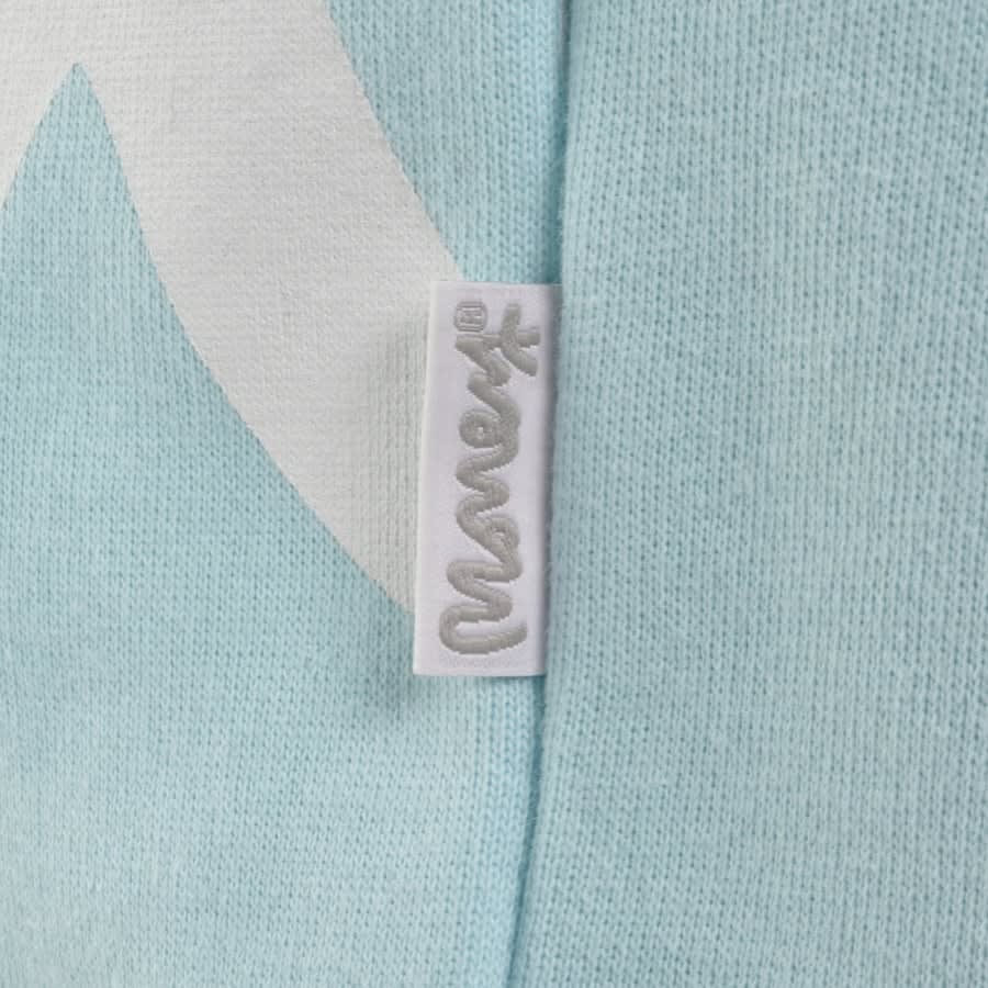 Alternative Image for ProductMoney Garment Dyed Logo Hoodie Blue3
