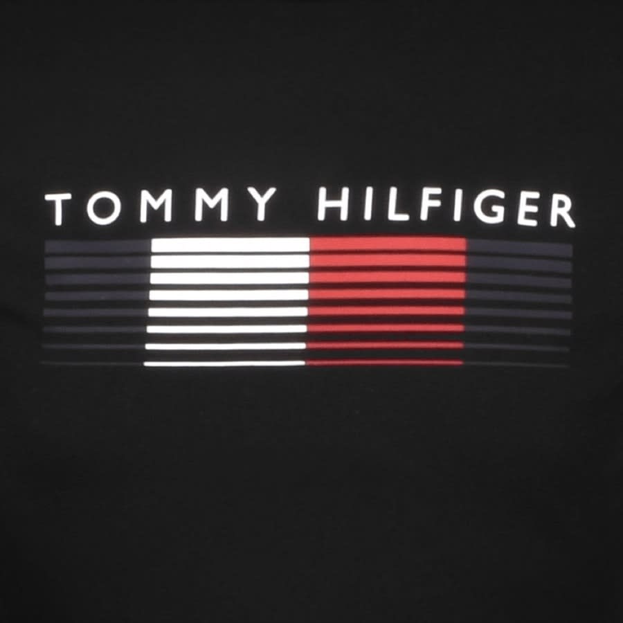 Alternative Image for ProductTommy Hilfiger Fade Logo T Shirt Black3