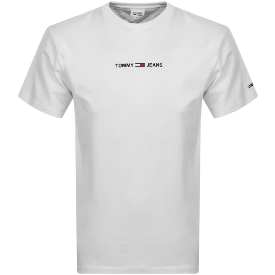 Alternative Image for ProductTommy Jeans Logo T Shirt White1