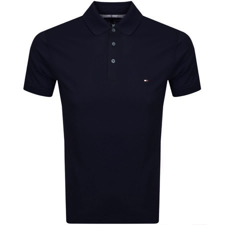 Alternative Image for ProductTommy Hilfiger Slim Fit Polo T Shirt Navy1