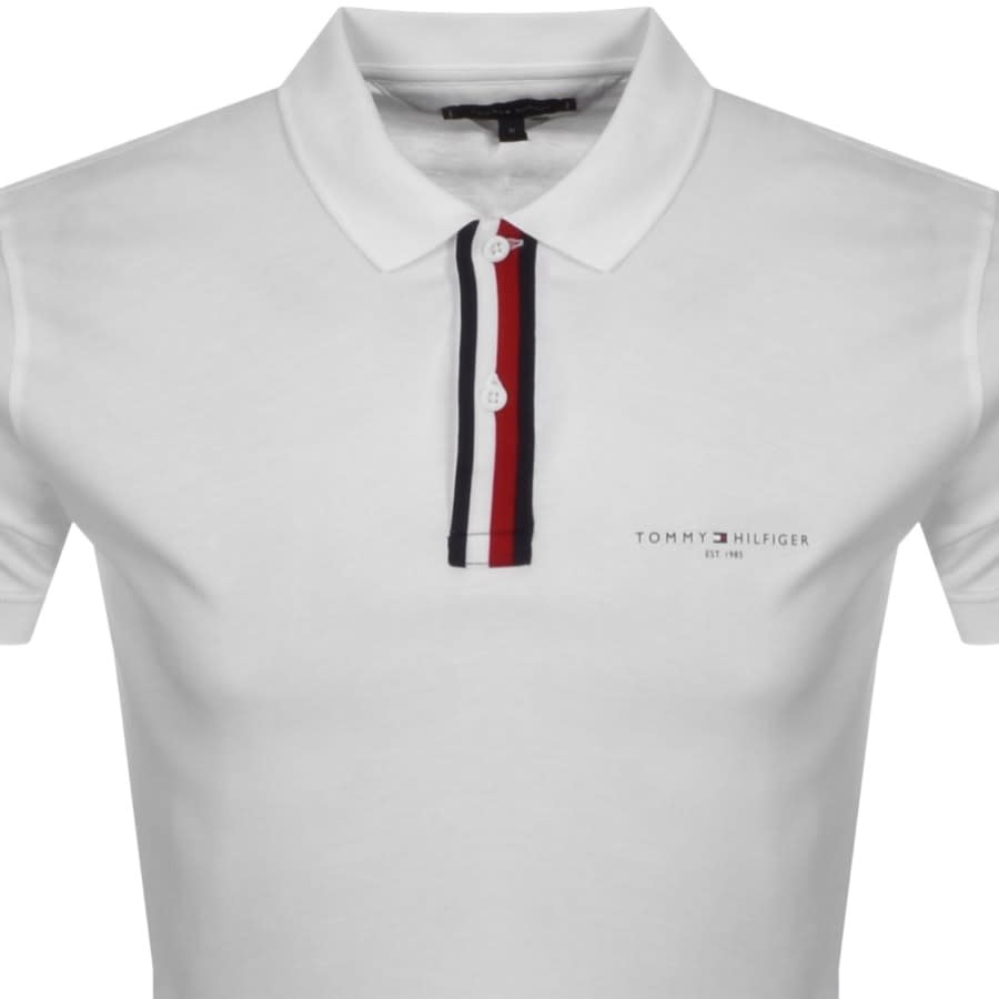 Alternative Image for ProductTommy Hilfiger Global Stripe Polo T Shirt White2