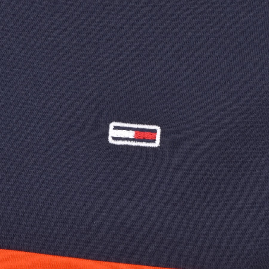 Alternative Image for ProductTommy Jeans Colourblock T Shirt Navy3