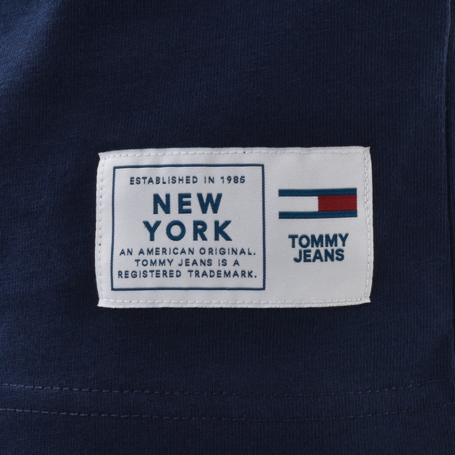 Alternative Image for ProductTommy Jeans Ringer Logo T Shirt Navy3