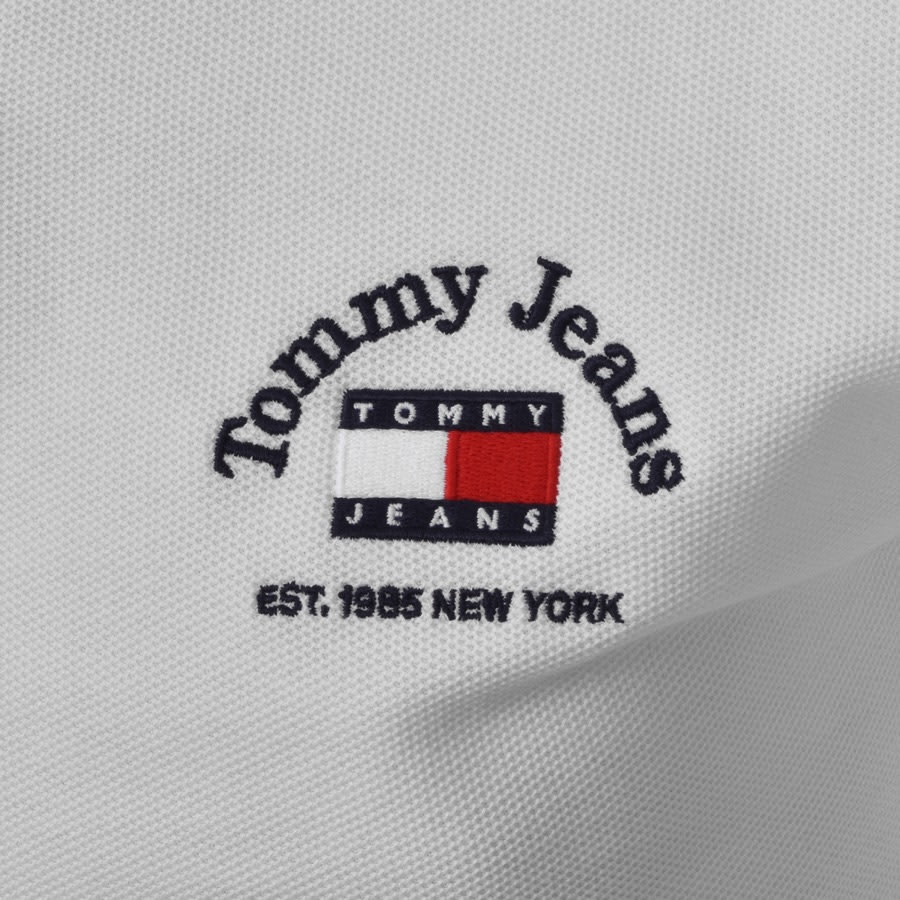 Alternative Image for ProductTommy Jeans Timeless Block Polo T Shirt White3