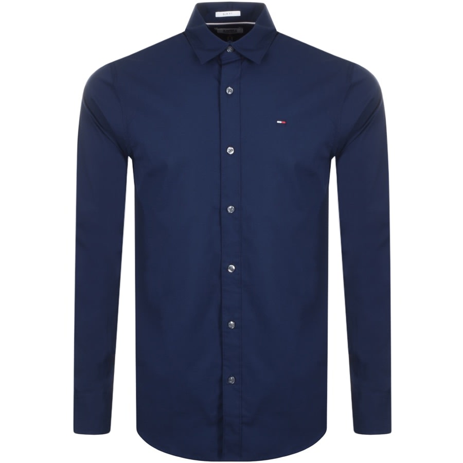 Alternative Image for ProductTommy Jeans Long Sleeved Shirt Navy1
