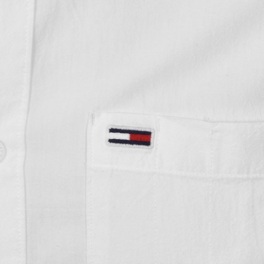 Alternative Image for ProductTommy Jeans Short Sleeved Logo Shirt White3