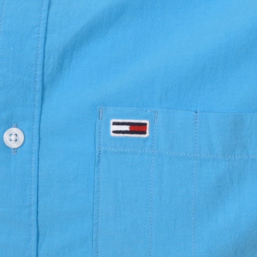 Alternative Image for ProductTommy Jeans Short Sleeved Logo Shirt Blue3