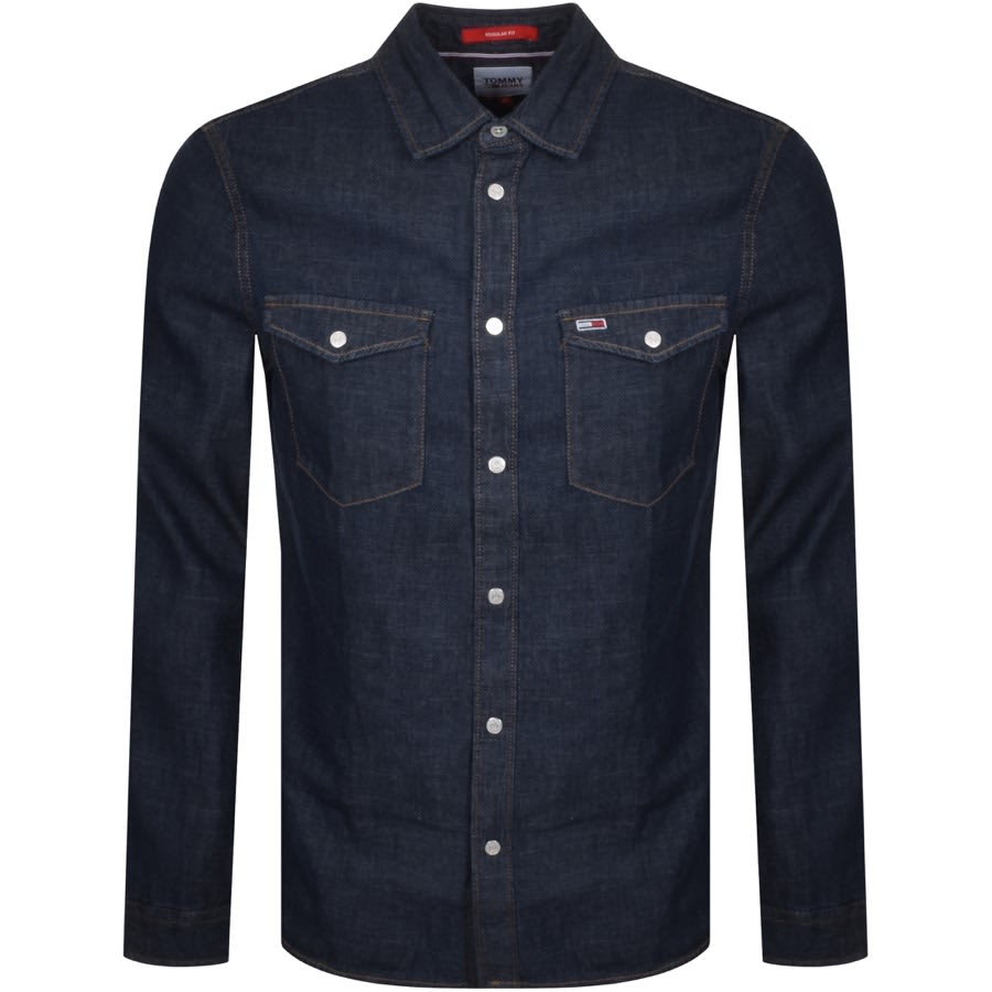 Alternative Image for ProductTommy Jeans Western Denim Shirt Blue1