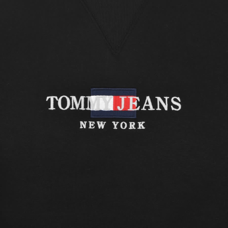 Alternative Image for ProductTommy Jeans Timeless Sweatshirt Black3