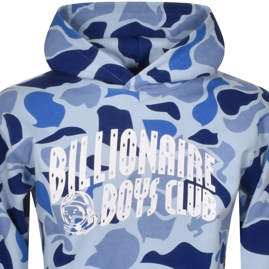 Alternative Image for ProductBillionaire Boys Club Camo Hoodie Blue2