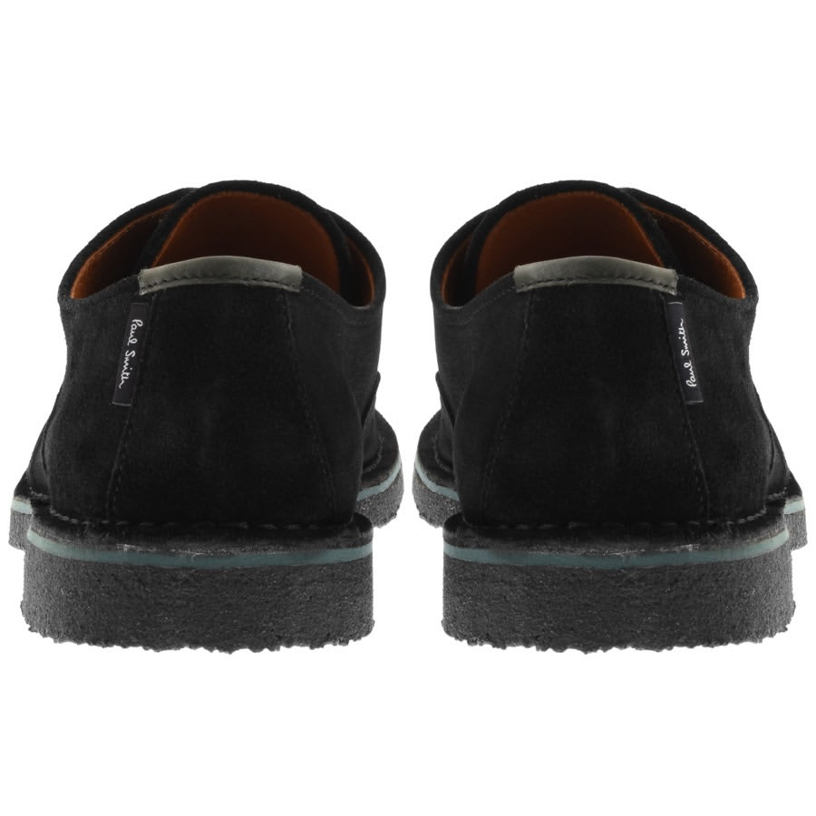 Alternative Image for ProductPS By Paul Smith Rivas Suede Shoes Black2