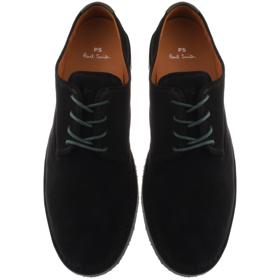 Alternative Image for ProductPS By Paul Smith Rivas Suede Shoes Black3