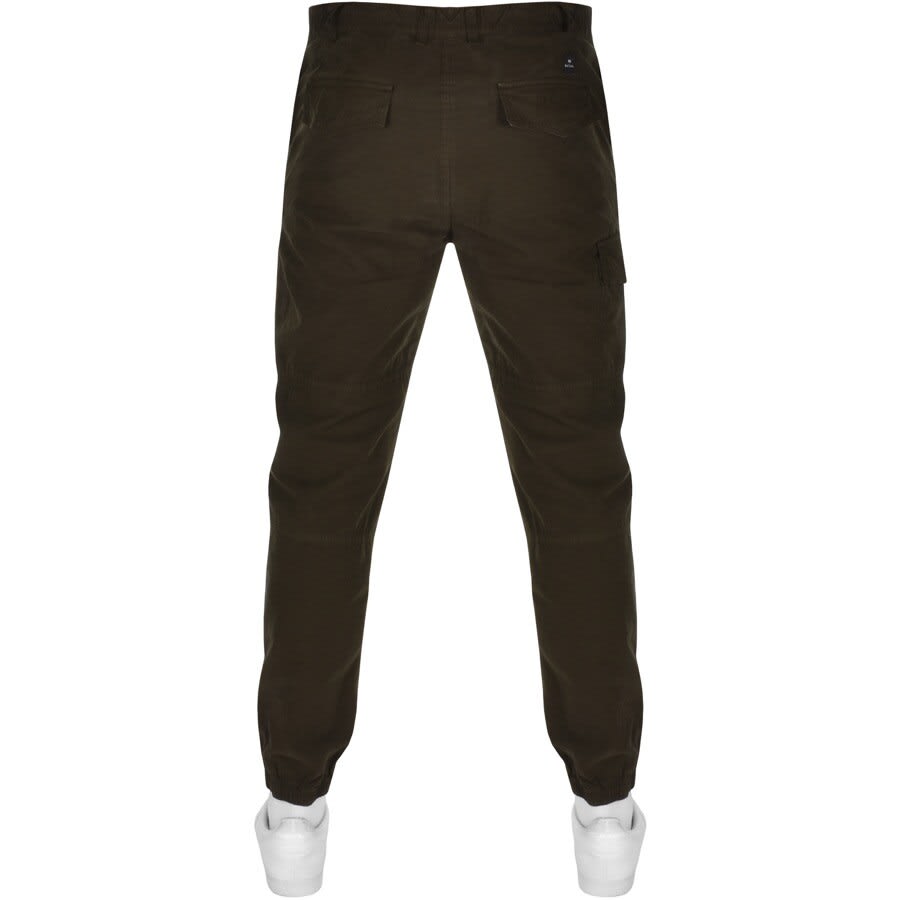 Alternative Image for ProductPS By Paul Smith Zip Hem Trousers Green2