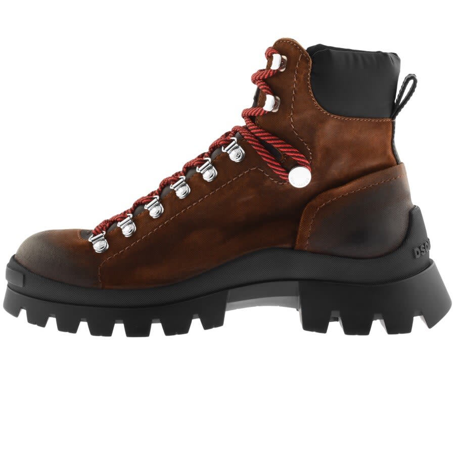 Alternative Image for ProductDSQUARED2 Tank Hiking Boots Brown1