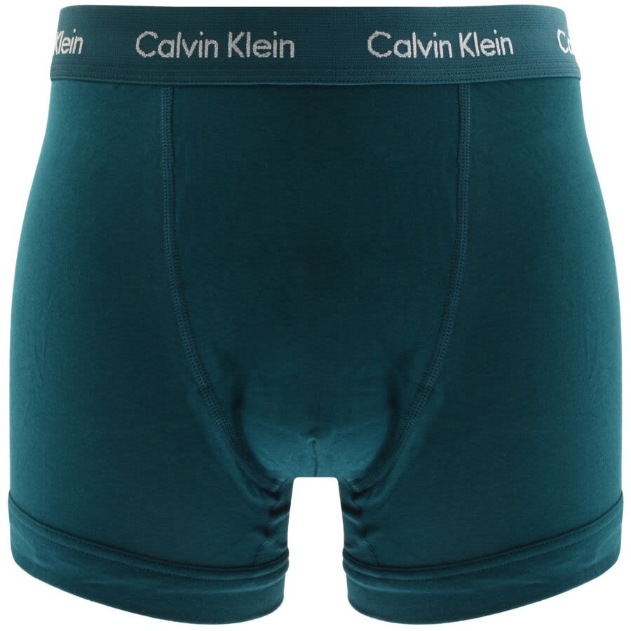 Alternative Image for ProductCalvin Klein Underwear 3 Pack Boxer Shorts Green3