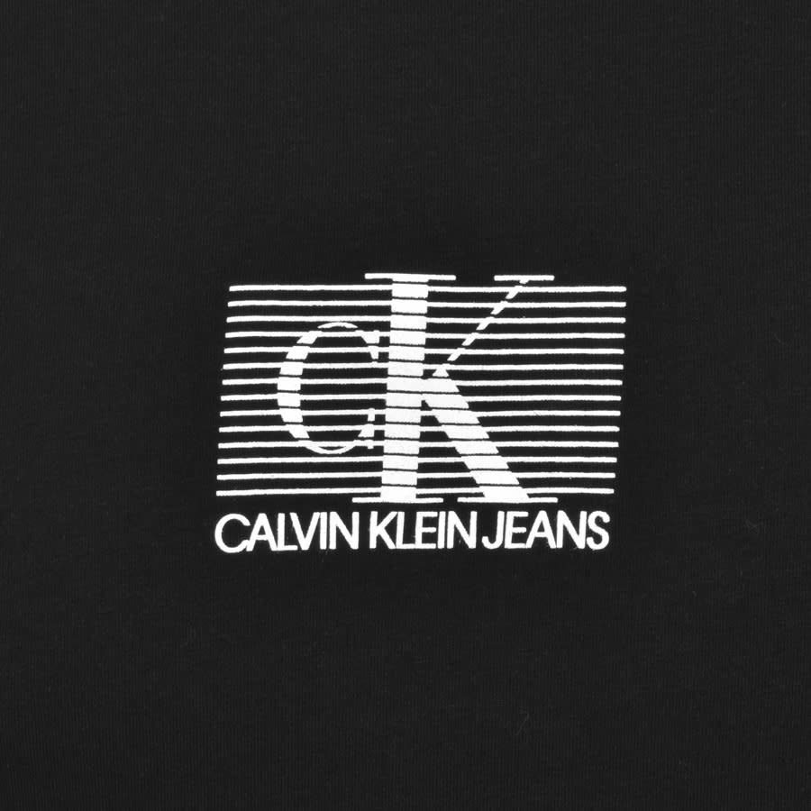 Alternative Image for ProductCalvin Klein Jeans Chest Logo T Shirt Black3