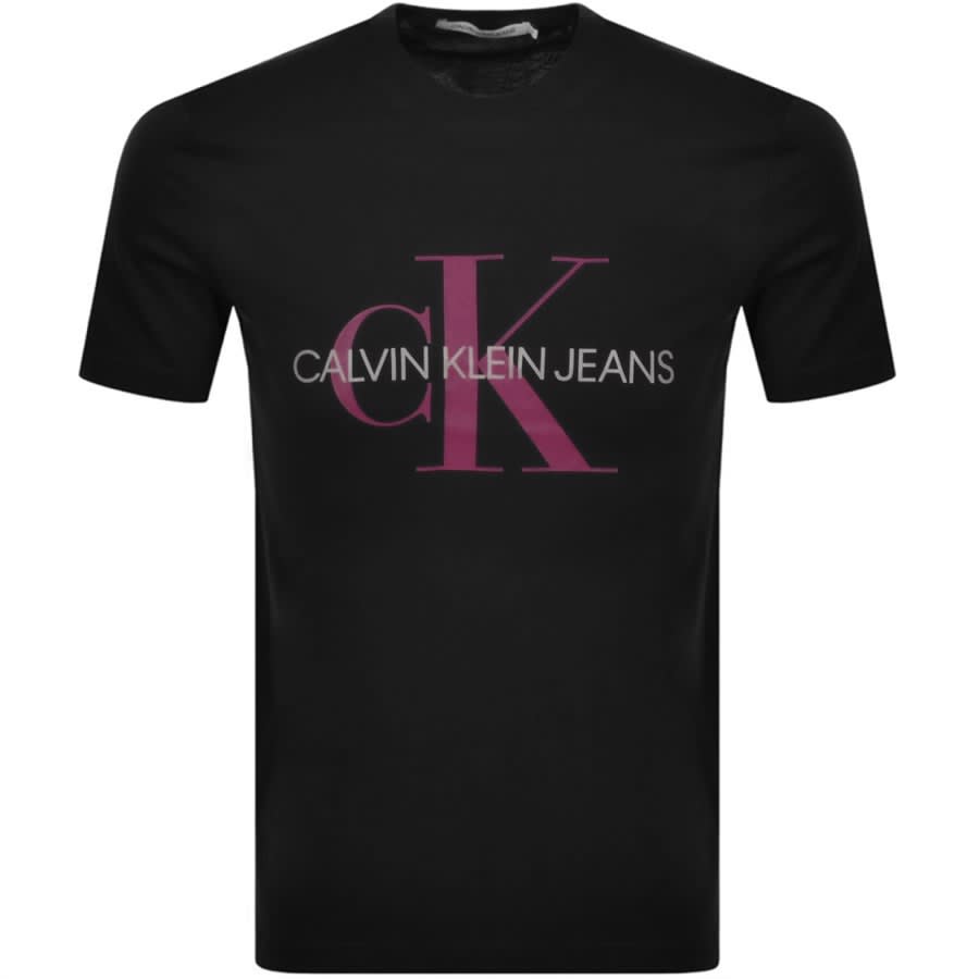Alternative Image for ProductCalvin Klein Jeans Monogram Logo T Shirt Black1
