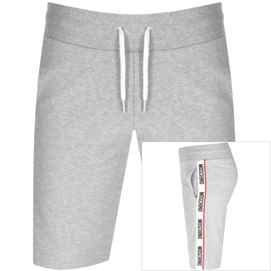 Alternative Image for ProductMoschino Logo Shorts Grey1