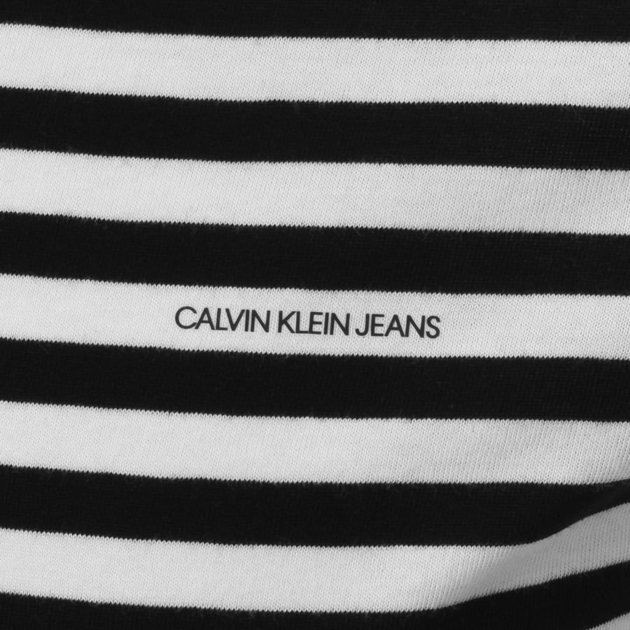 Alternative Image for ProductCalvin Klein Jeans Two Pack Logo T Shirts Black3
