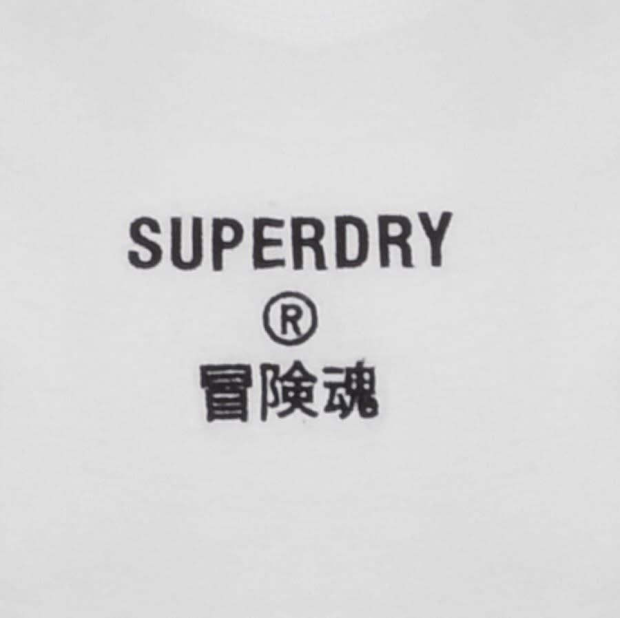 Alternative Image for ProductSuperdry Corporate Logo Vest White3