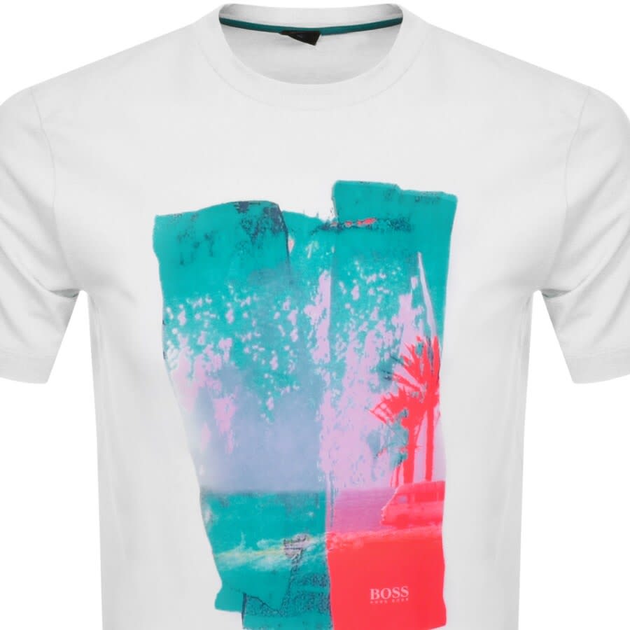 Alternative Image for ProductBOSS Tepastel T Shirt White2