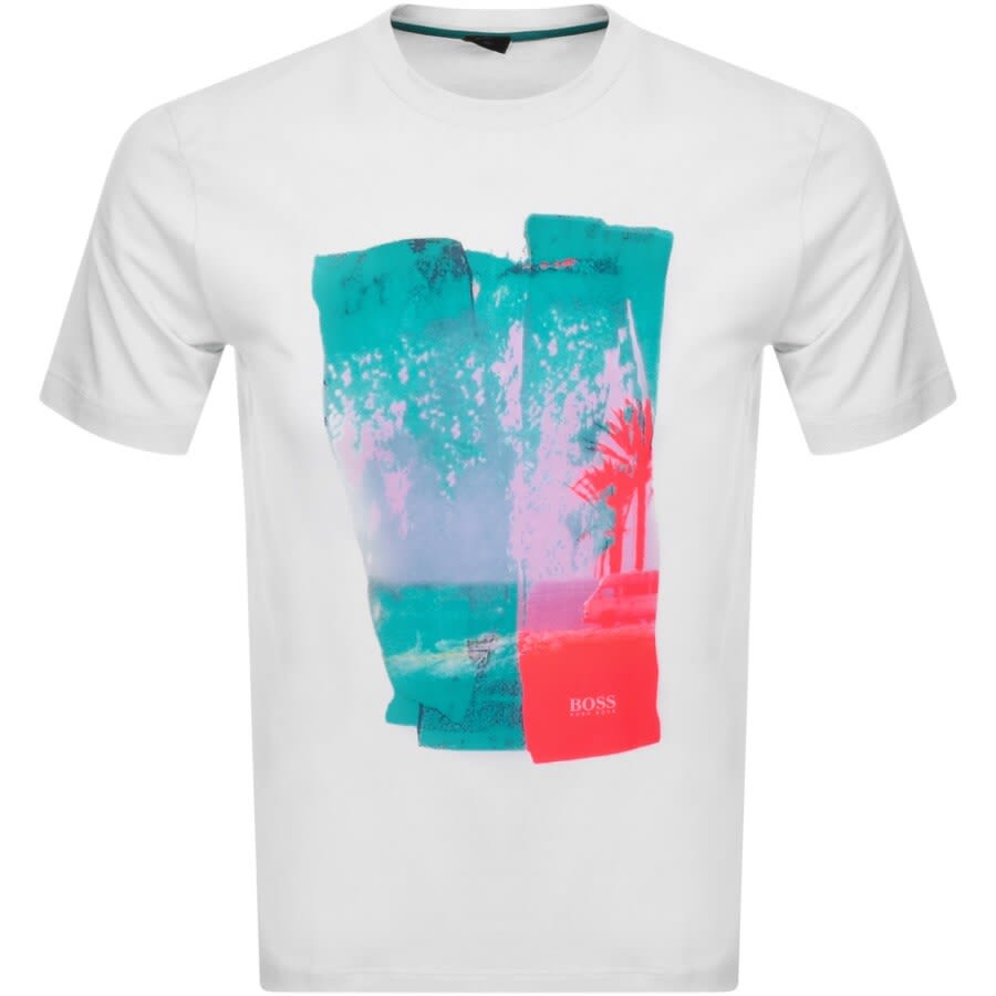 Alternative Image for ProductBOSS Tepastel T Shirt White1