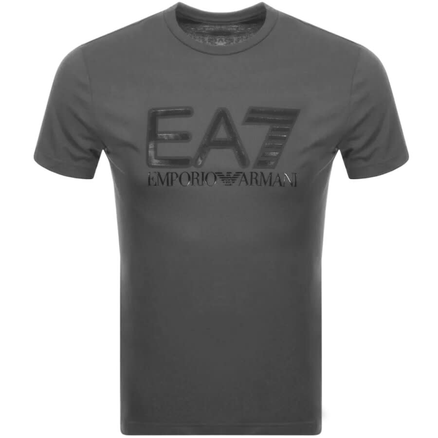 Alternative Image for ProductEA7 Emporio Armani Logo T Shirt Grey1