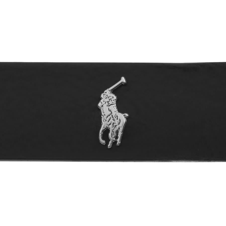 Alternative Image for ProductRalph Lauren Tmbled Leather Belt Black3