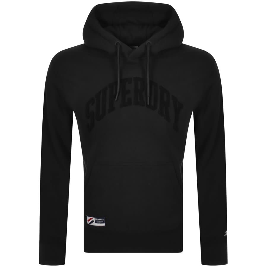 Alternative Image for ProductSuperdry Varsity Arch Hoodie Black1