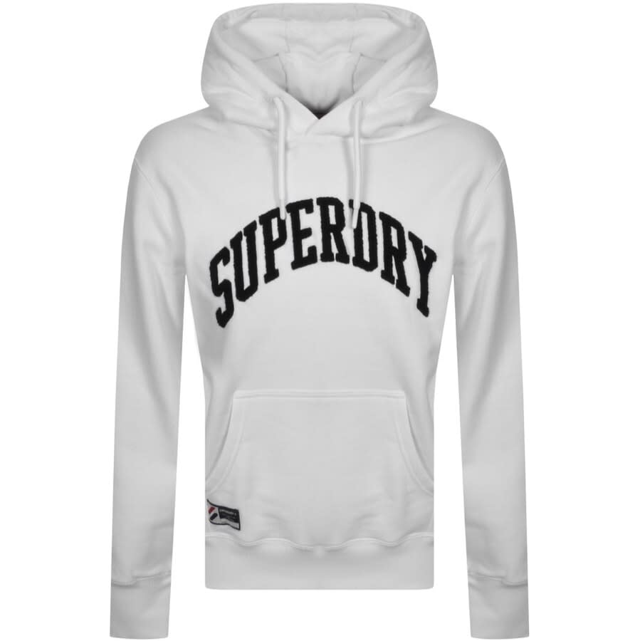 Alternative Image for ProductSuperdry Varsity Arch Hoodie White1