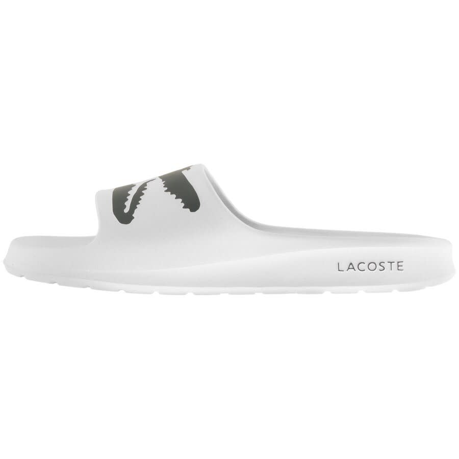 Alternative Image for ProductLacoste Croco 2 Sliders White2