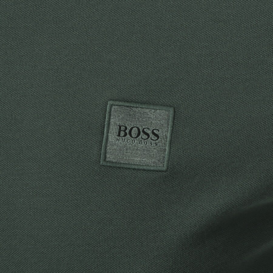 Alternative Image for ProductBOSS Long Sleeved Polo T Shirt Green3