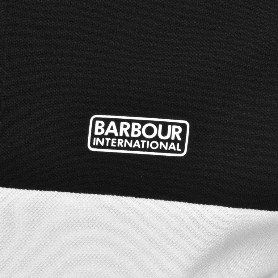 Alternative Image for ProductBarbour International Block Polo T Shirt Black3