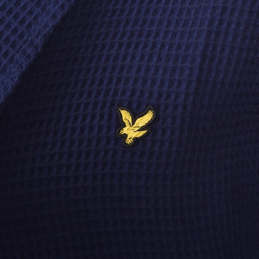 Alternative Image for ProductLyle And Scott Craig Dressing Gown Navy3