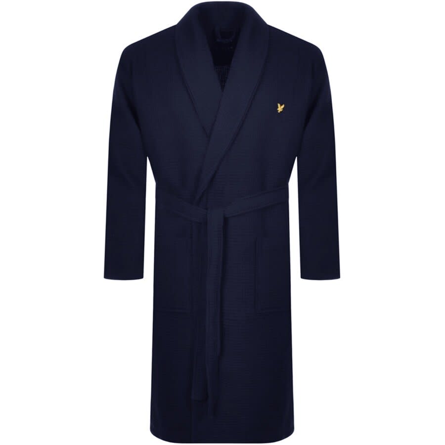 Alternative Image for ProductLyle And Scott Craig Dressing Gown Navy1