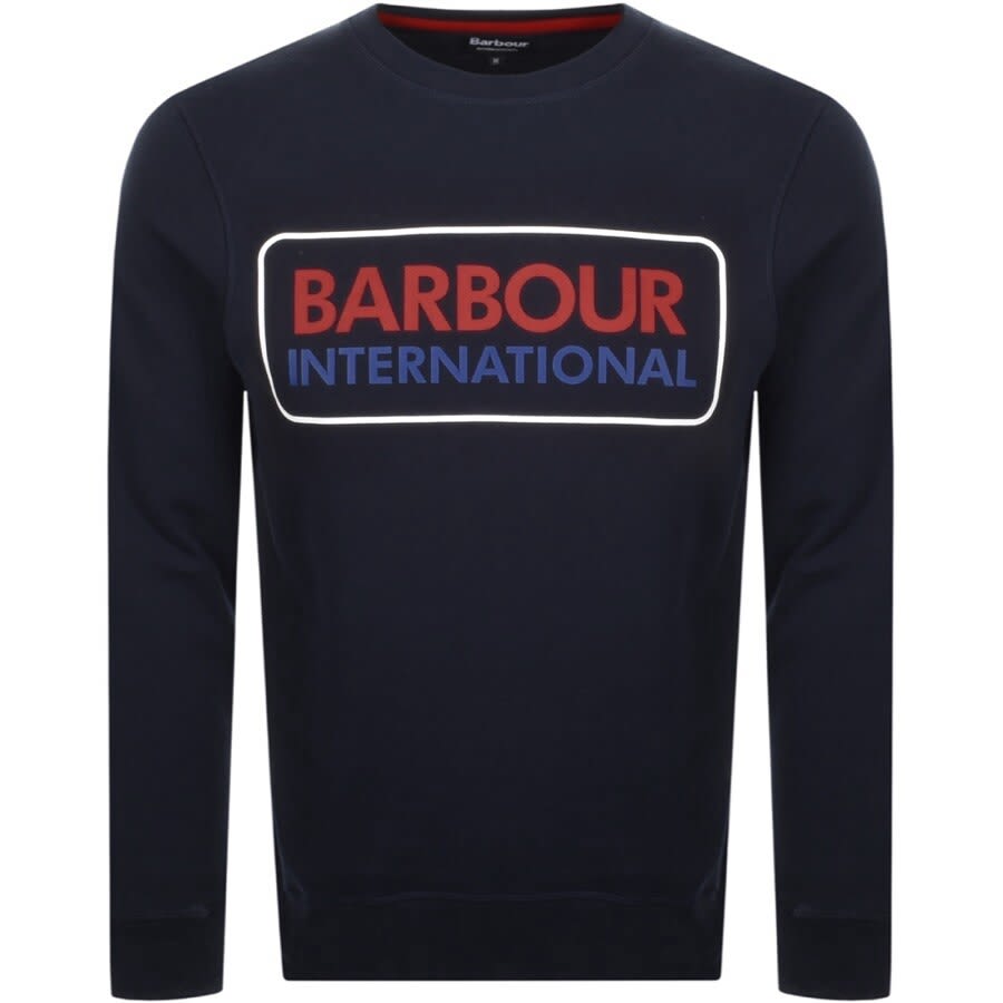 Alternative Image for ProductBarbour International Event Sweatshirt Navy1