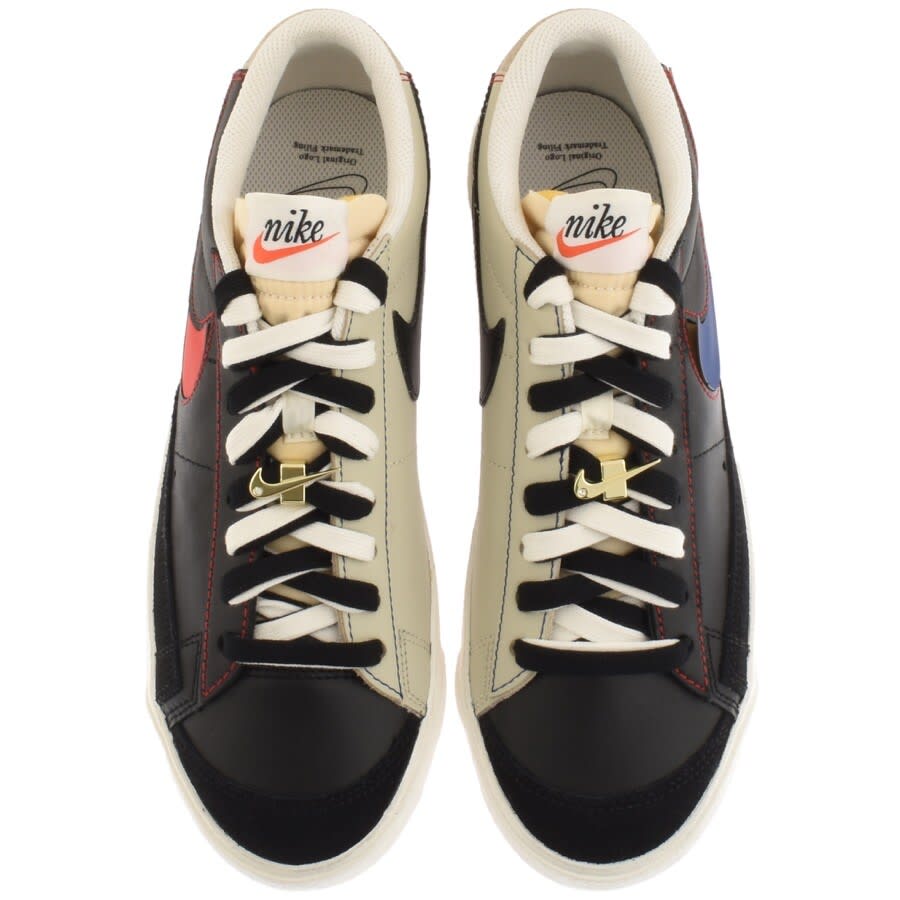 Alternative Image for ProductNike Blazer Low 77 Vintage Trainers Black3