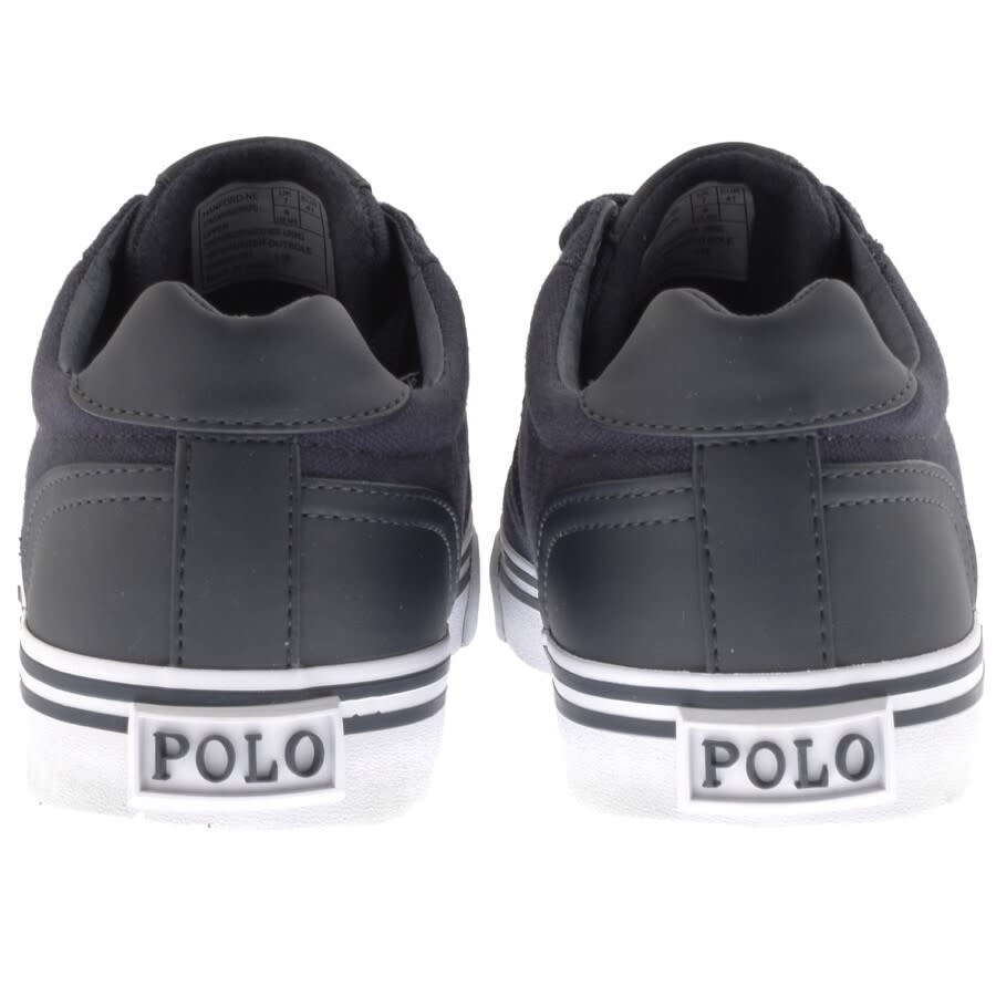 Alternative Image for ProductRalph Lauren Hanford Canvas Trainers Navy2