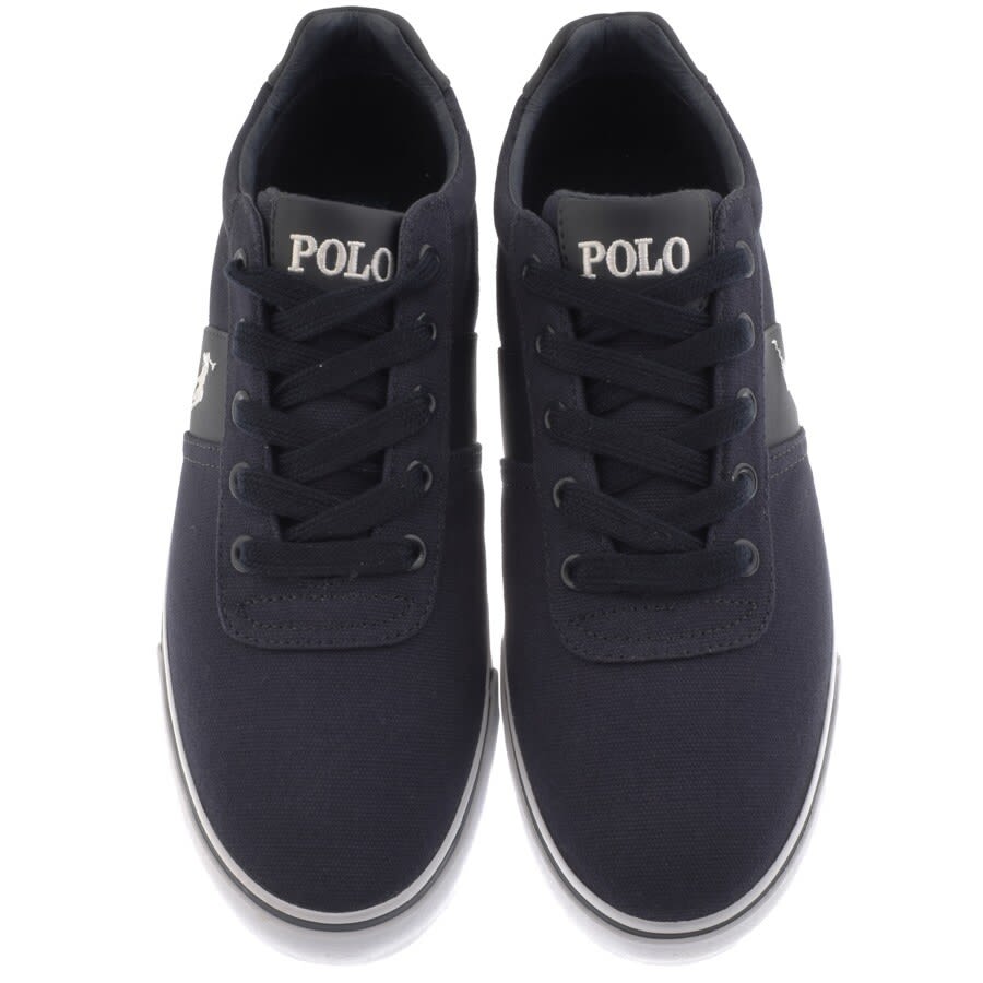 Alternative Image for ProductRalph Lauren Hanford Canvas Trainers Navy3