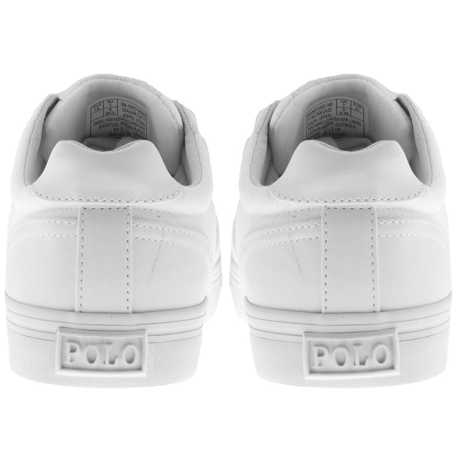 Alternative Image for ProductRalph Lauren Hanford Canvas Trainers White2