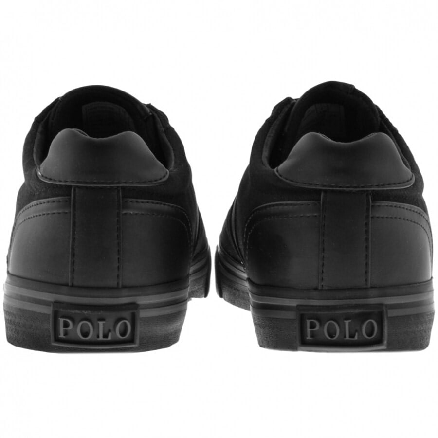 Alternative Image for ProductRalph Lauren Hanford Canvas Trainers Black2