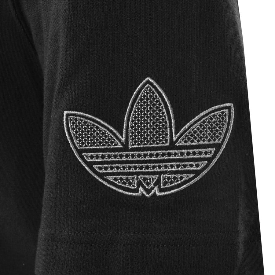 Alternative Image for Productadidas Originals Logo T Shirt Black3