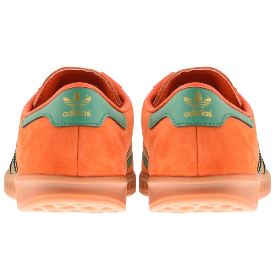 Alternative Image for Productadidas Originals Hamburg Trainers Orange2