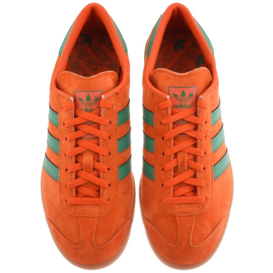Alternative Image for Productadidas Originals Hamburg Trainers Orange3