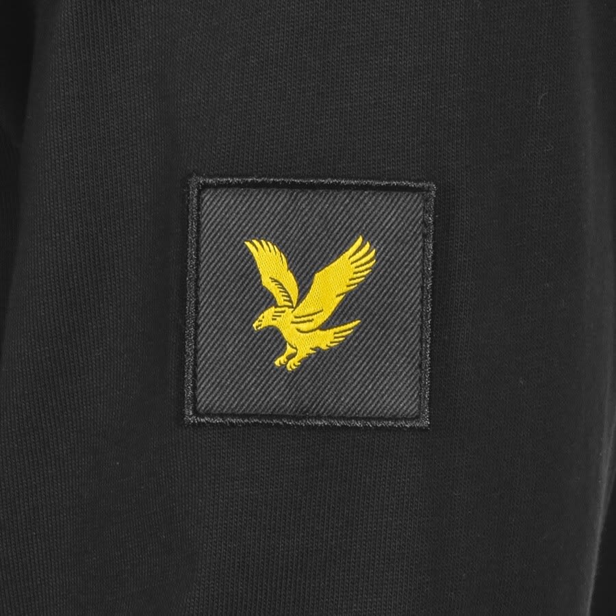 Alternative Image for ProductLyle And Scott Long Sleeved Pocket T Shirt Black3