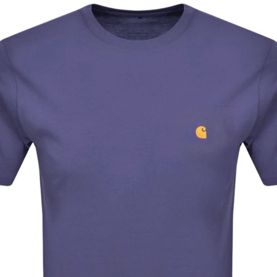 Alternative Image for ProductCarhartt Chase Short Sleeved T Shirt Purple2