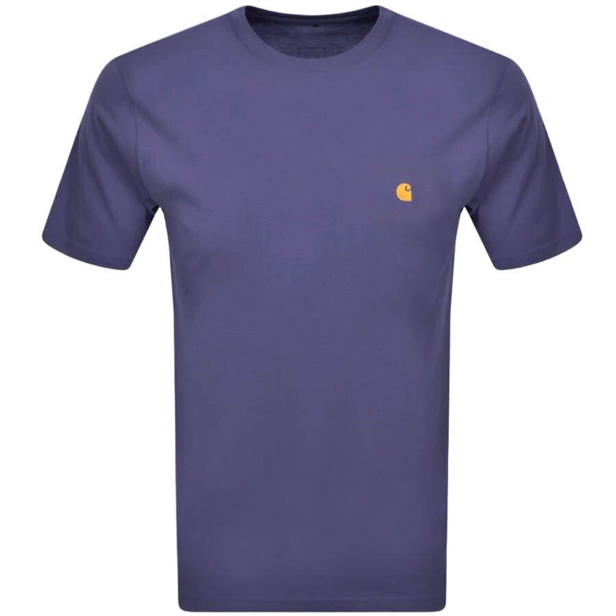 Alternative Image for ProductCarhartt Chase Short Sleeved T Shirt Purple1